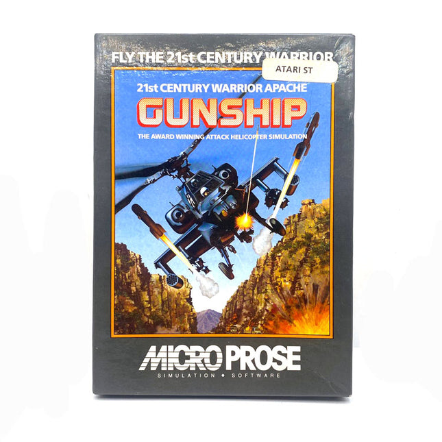 Gunship Atari ST Big Box