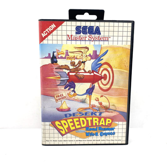 Desert Speedtrap Starring Road Runner and Wile E. Coyote Sega Master System