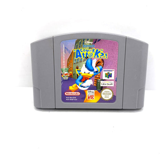Disney Donald Couak Attak Nintendo 64