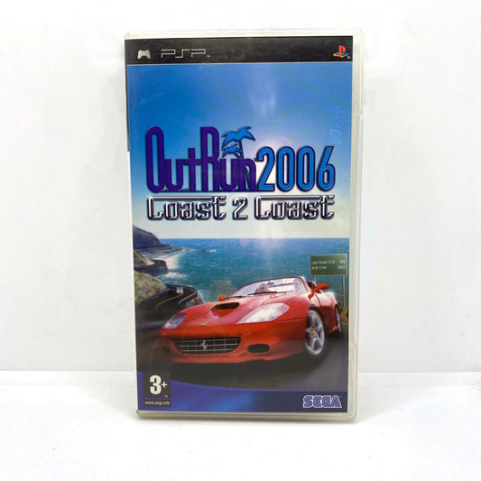 Outrun 2006 Coast 2 Coast Playstation PSP