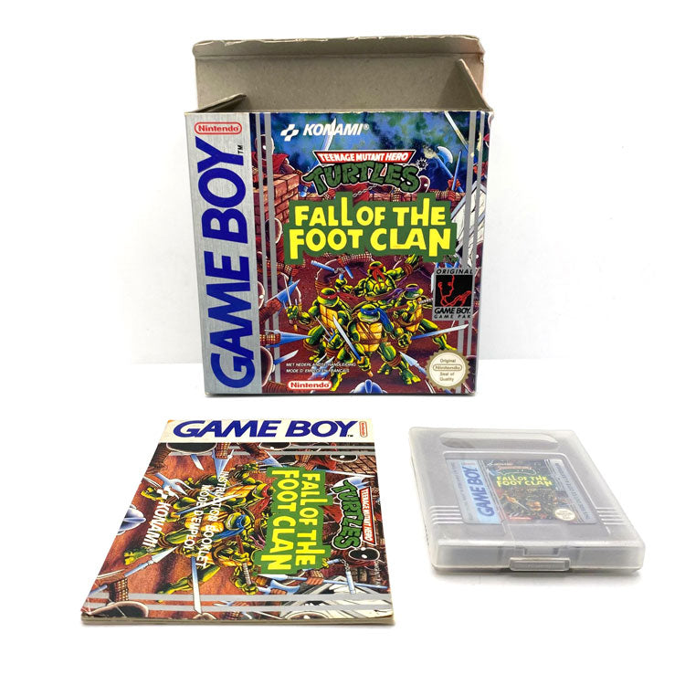 Teenage Mutant Hero Turtles Fall of the Foot Clan Nintendo Game Boy