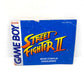 Notice Street Fighter II Nintendo Game Boy