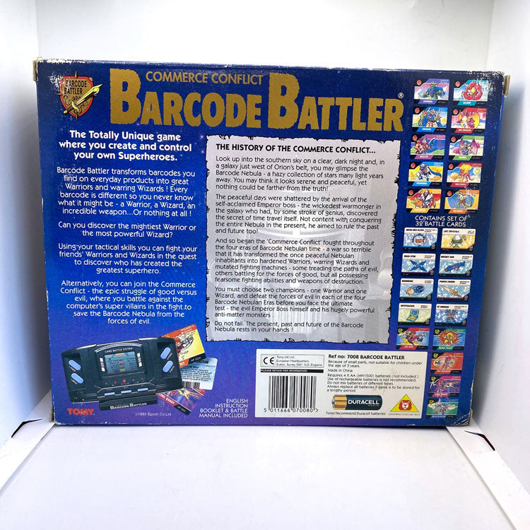 Tomy Barcode Battler Commerce Conflict