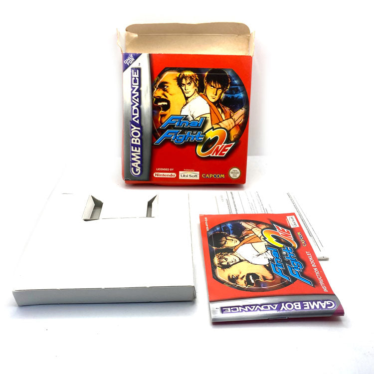 Boite et notices Final Fight One Nintendo Game Boy Advance