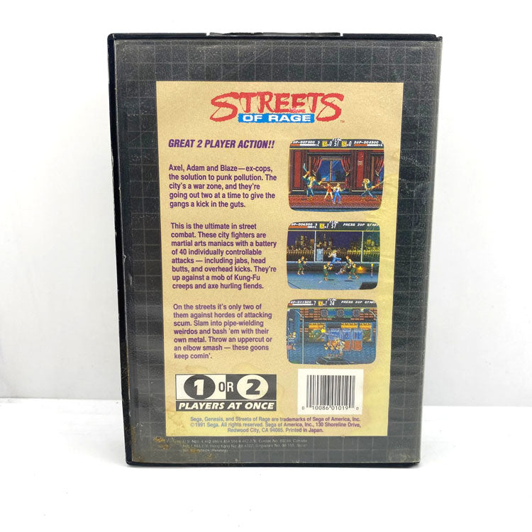 Streets of Rage Sega Genesis (Sega Megadrive)