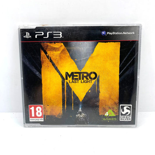 Metro Last Light Playstation 3 Promo Disc