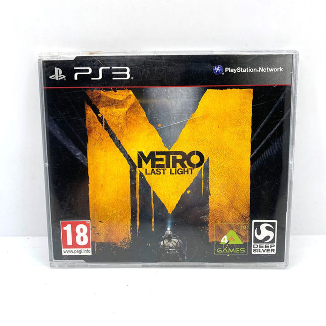 Metro Last Light PlayStation 3-promotieschijf