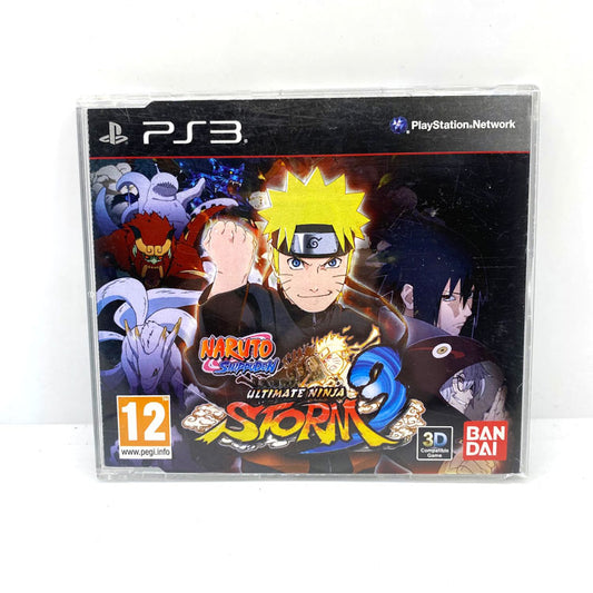 Naruto Ultimate Ninja Storm 3 Playstation 3 Promo Disc