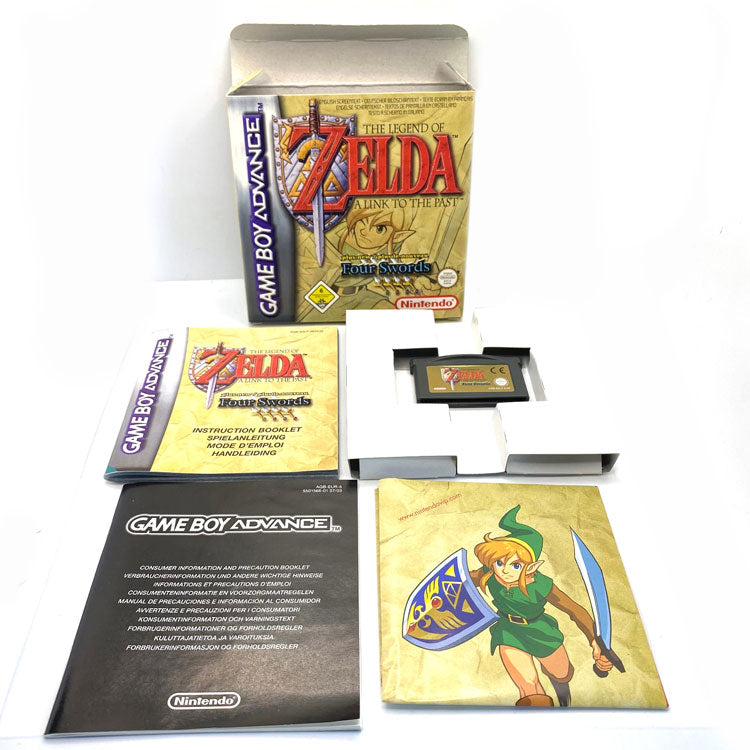 The Legend of Zelda A Link to the Past Four Swords Nintendo Game Boy Advance