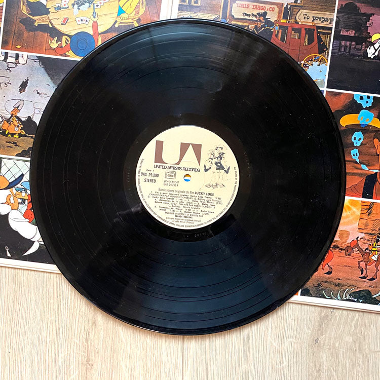 Vinyle 33T Bande Originale du Film Lucky Luke