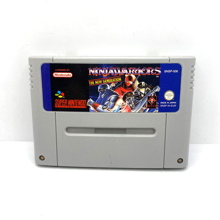 Ninja Warriors The New Generation Super Nintendo (Rare)