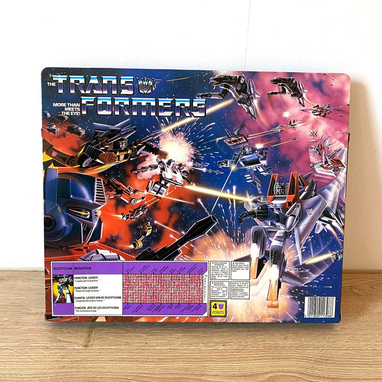 Transformers G1 Decepticon Leader Megatron Takara Made in France RARE