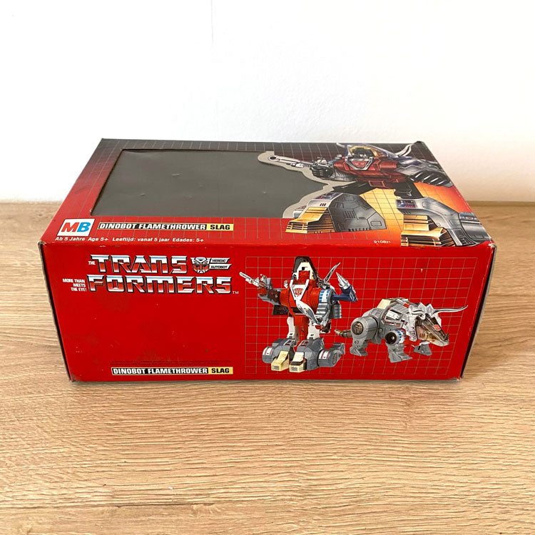 Transformers G1 Dinobot Flamethrower Slag Takara Made in France RARE