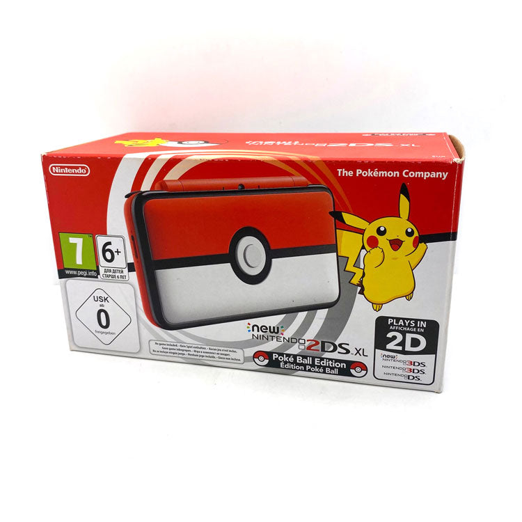 Console New Nintendo 2DS XL Pokéball Edition Pokemon. Edition limitée.