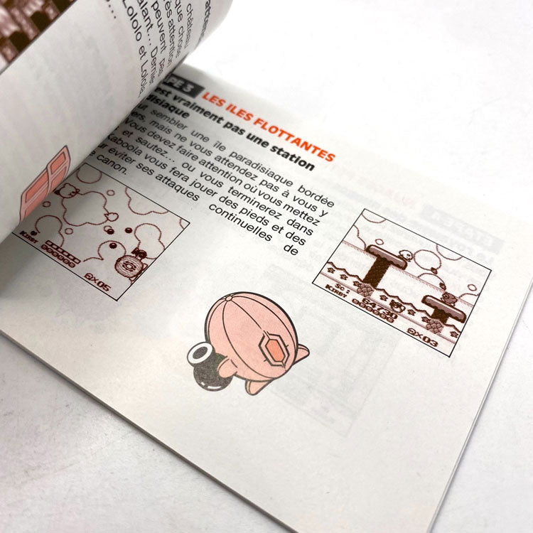 Notice Kirby's Dream Land Nintendo Game Boy