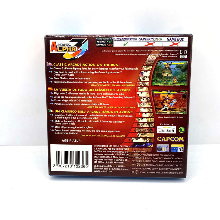 Street Fighter Alpha 3 Nintendo Game Boy Advance