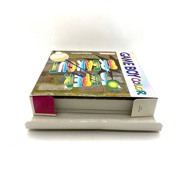 Boite et notices Super Breakout Nintendo Game Boy Color